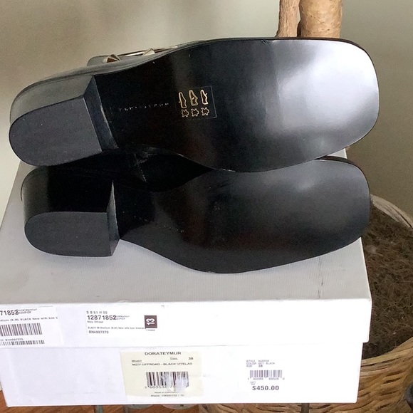 Dorateymur Black Leather ankle boot - Picture 5 of 5